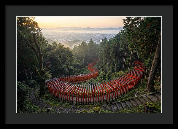 Fushimi Inari Shrine At Dawn