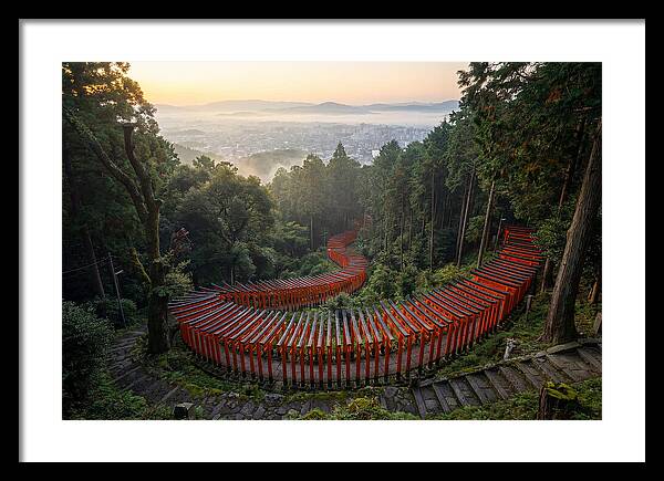 Fushimi Inari Shrine At Dawn