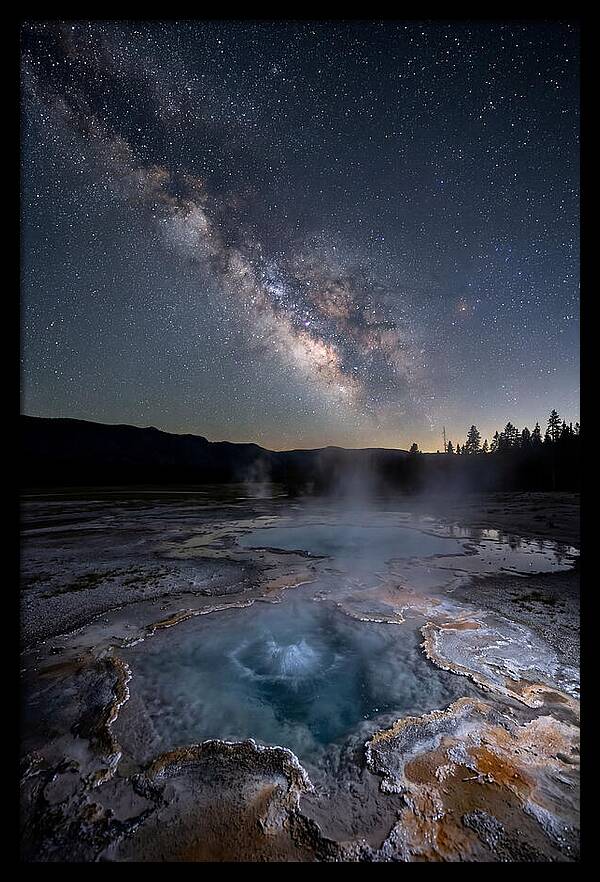 Galactic Dreams Above Yellowstone