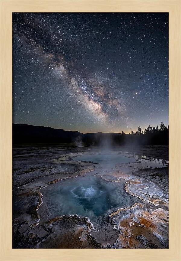 Galactic Dreams Above Yellowstone