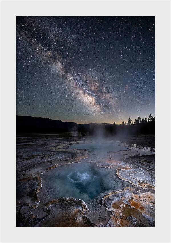 Galactic Dreams Above Yellowstone