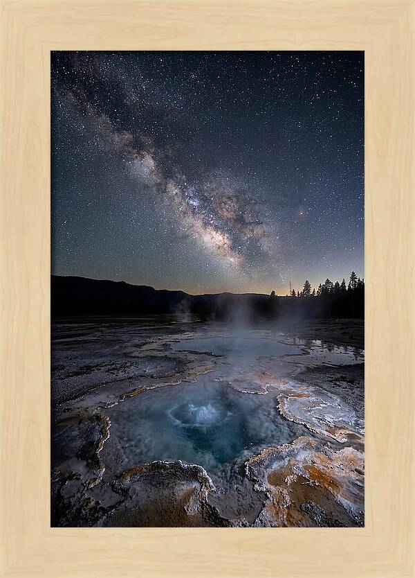 Galactic Dreams Above Yellowstone