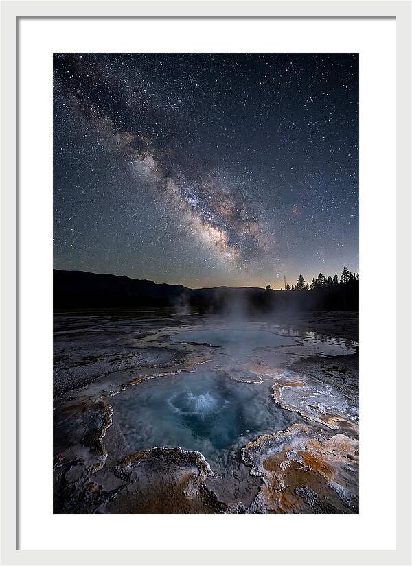 Galactic Dreams Above Yellowstone