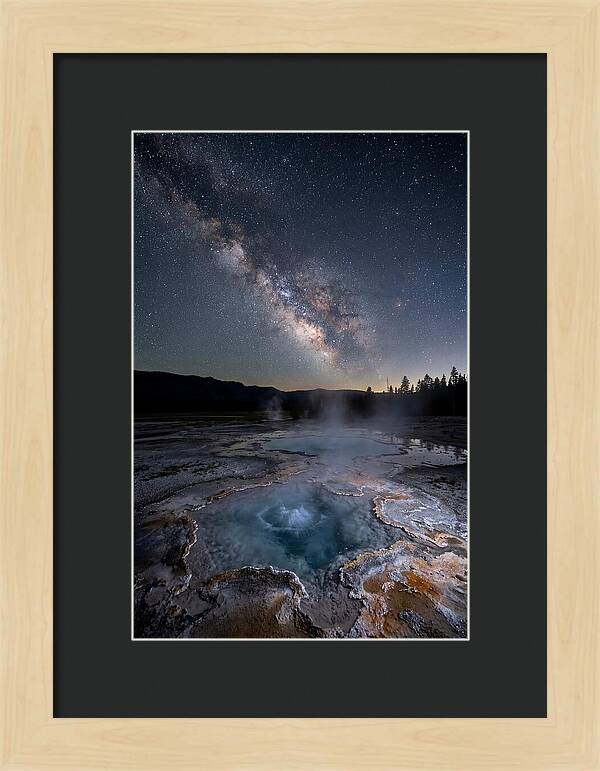 Galactic Dreams Above Yellowstone