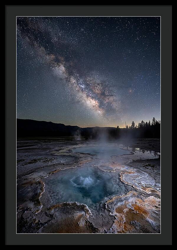 Galactic Dreams Above Yellowstone