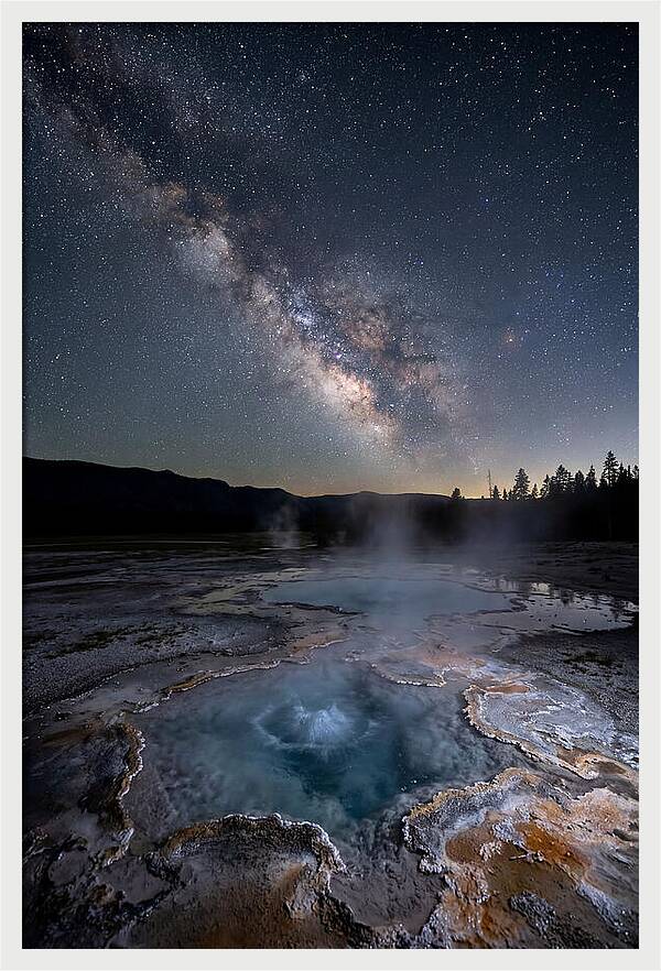 Galactic Dreams Above Yellowstone