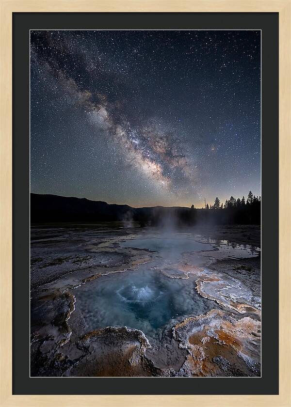 Galactic Dreams Above Yellowstone