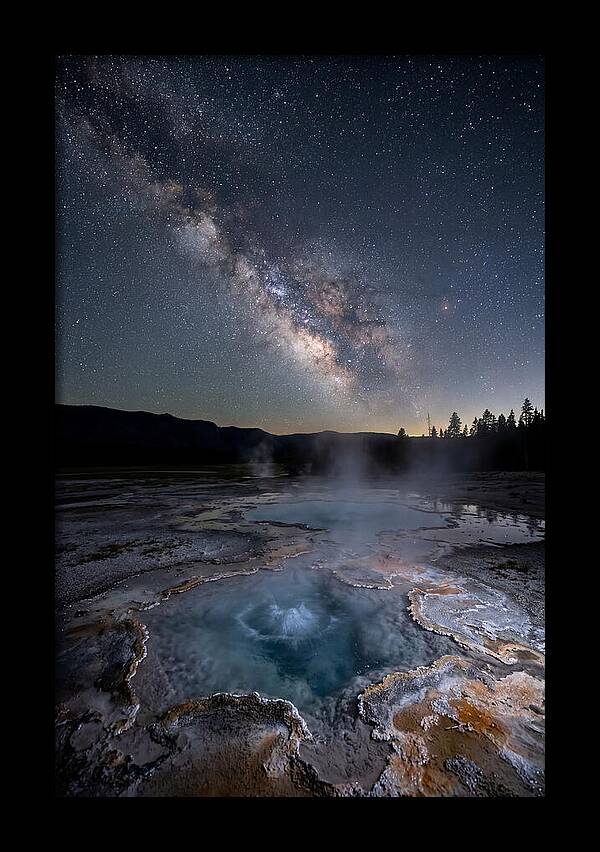 Galactic Dreams Above Yellowstone