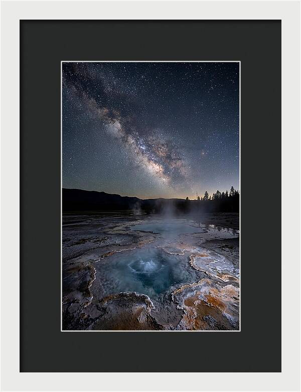 Galactic Dreams Above Yellowstone