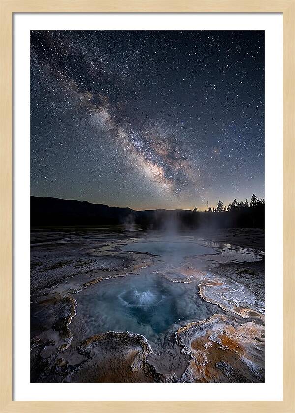 Galactic Dreams Above Yellowstone