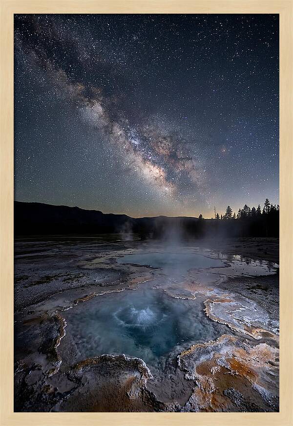 Galactic Dreams Above Yellowstone