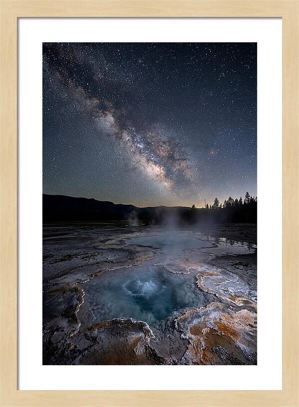Galactic Dreams Above Yellowstone