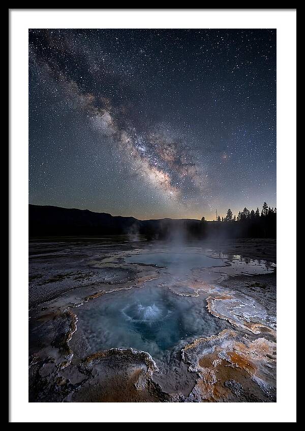 Galactic Dreams Above Yellowstone