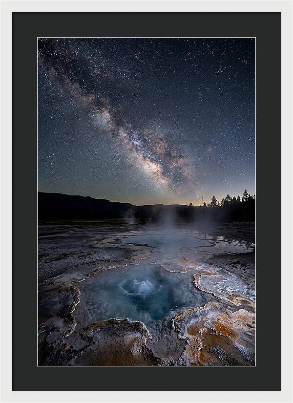 Galactic Dreams Above Yellowstone