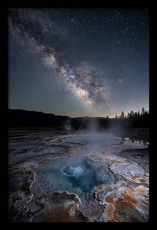 Galactic Dreams Above Yellowstone