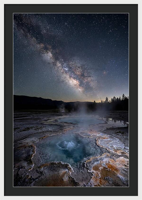 Galactic Dreams Above Yellowstone