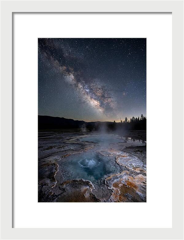 Galactic Dreams Above Yellowstone