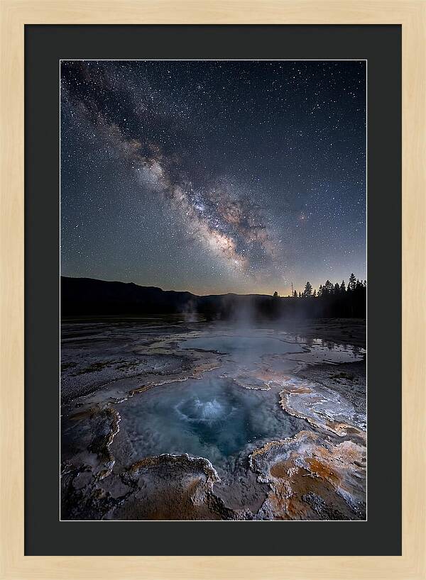 Galactic Dreams Above Yellowstone