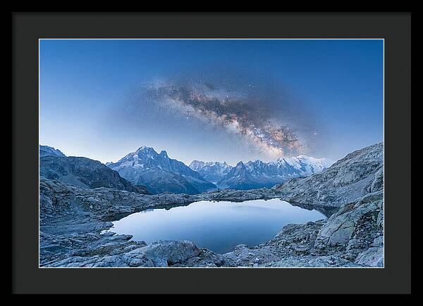 Galactic Reflections Over Mountains