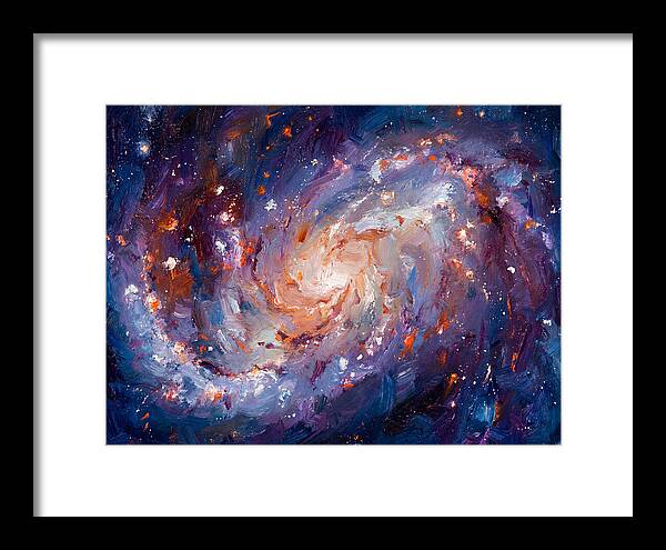 Galactic Swirl Of Color