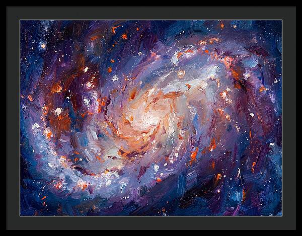 Galactic Swirl Of Color