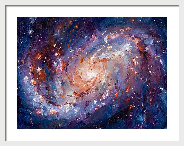 Galactic Swirl Of Color