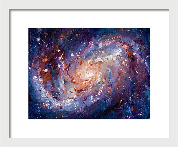 Galactic Swirl Of Color