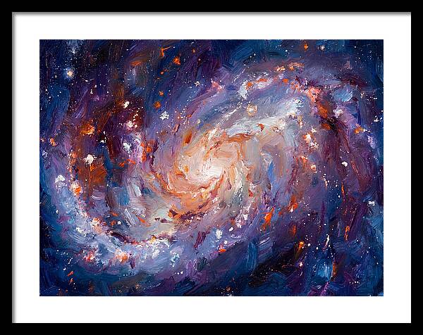 Galactic Swirl Of Color