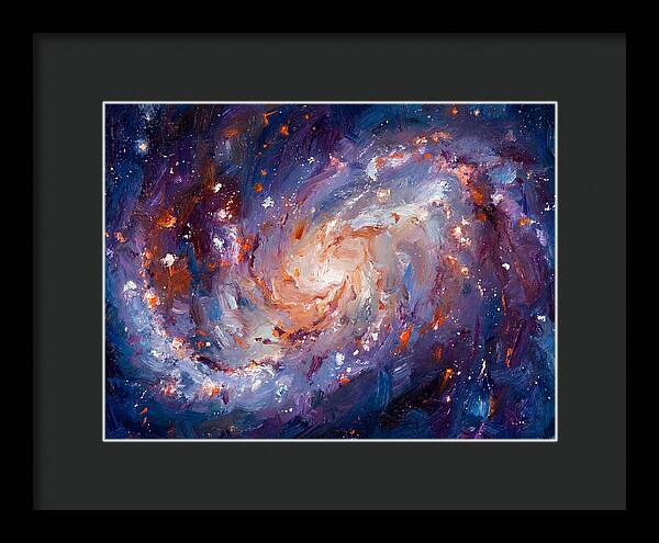 Galactic Swirl Of Color