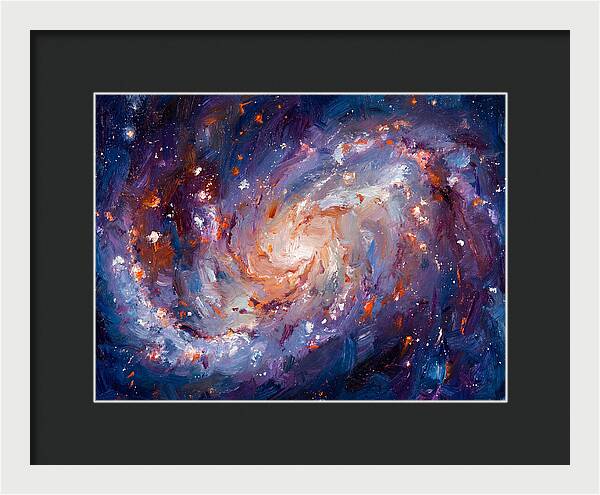 Galactic Swirl Of Color