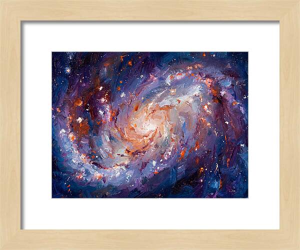 Galactic Swirl Of Color