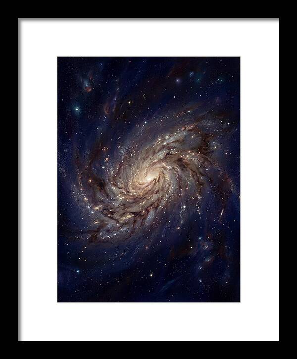 Galactic Swirl Of Stars