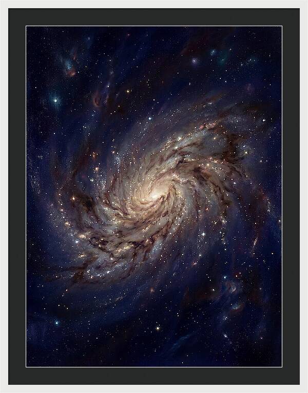 Galactic Swirl Of Stars