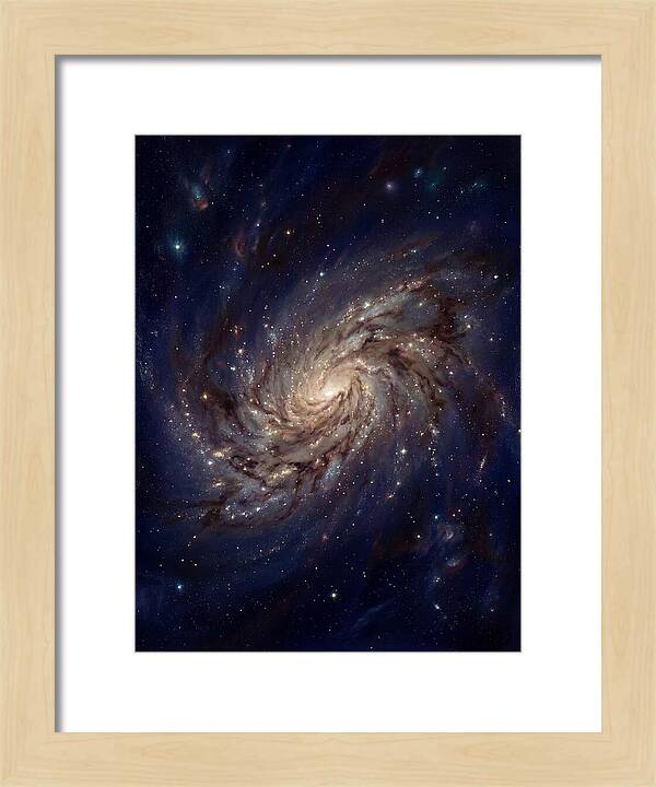 Galactic Swirl Of Stars