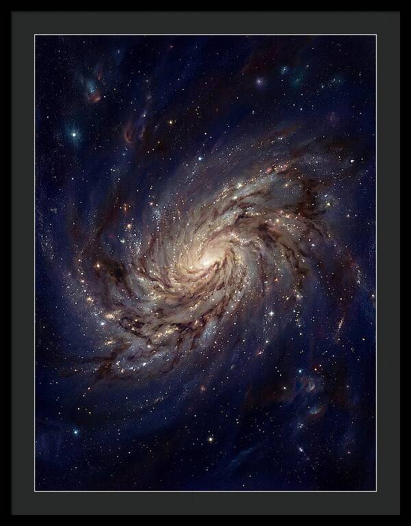 Galactic Swirl Of Stars