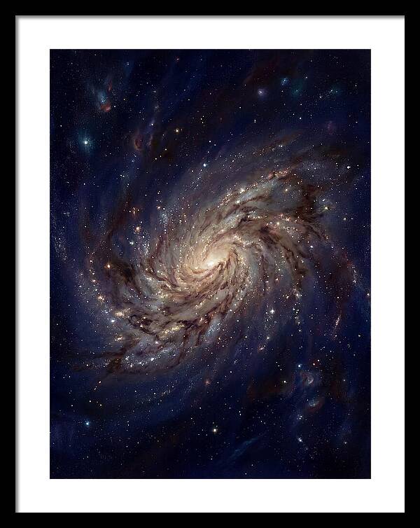 Galactic Swirl Of Stars