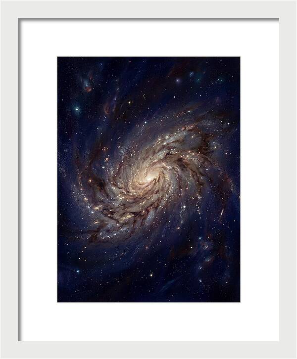 Galactic Swirl Of Stars