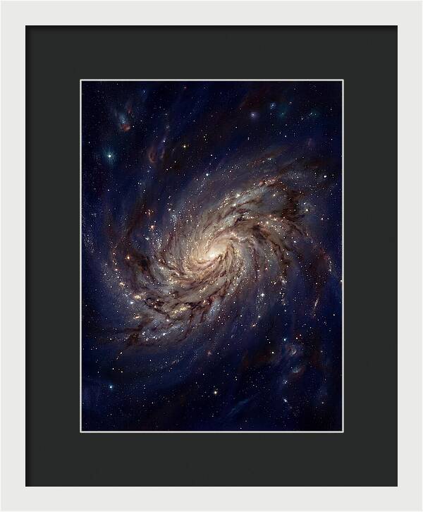 Galactic Swirl Of Stars