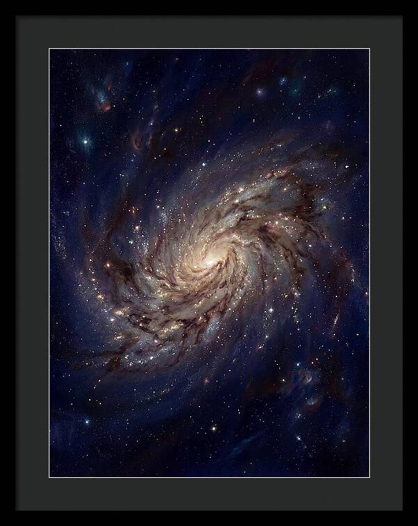 Galactic Swirl Of Stars