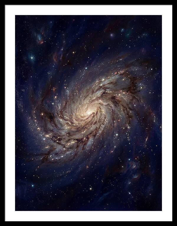 Galactic Swirl Of Stars