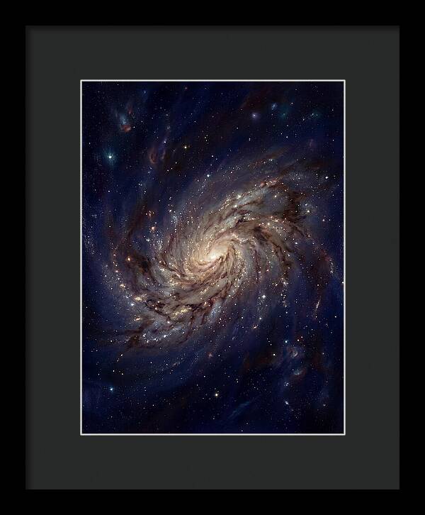 Galactic Swirl Of Stars