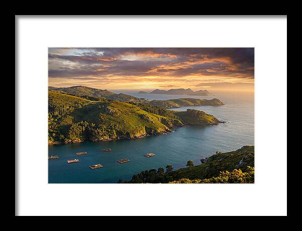 Galician Coast At Golden Hour