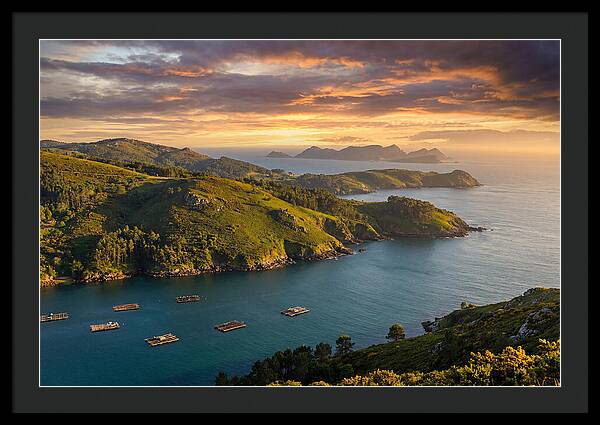 Galician Coast At Golden Hour