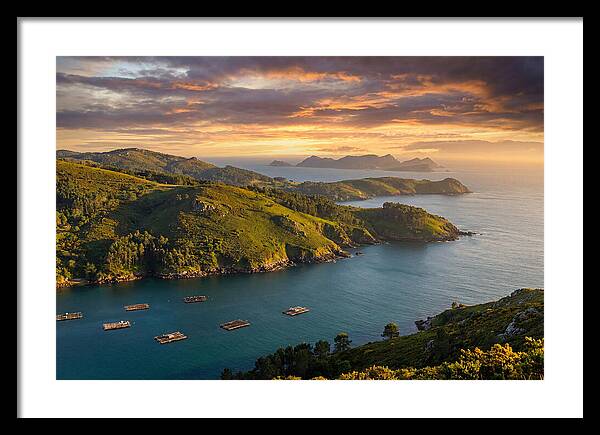Galician Coast At Golden Hour