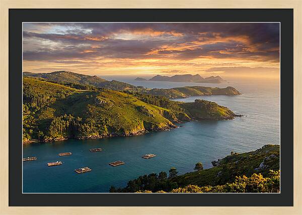 Galician Coast At Golden Hour
