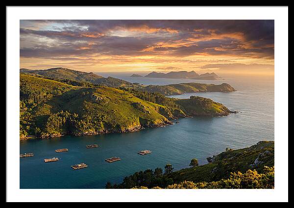 Galician Coast At Golden Hour