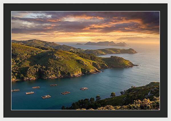 Galician Coast At Golden Hour