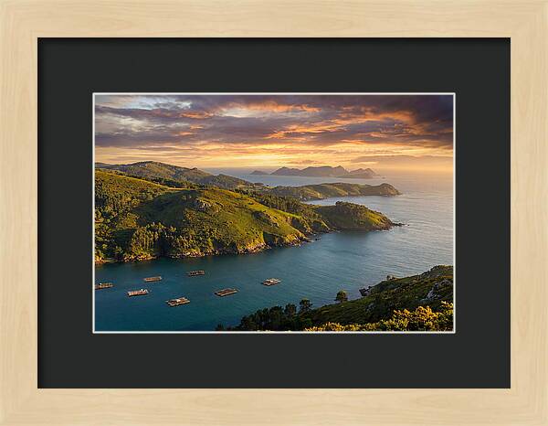 Galician Coast At Golden Hour