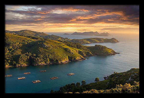 Galician Coast At Golden Hour
