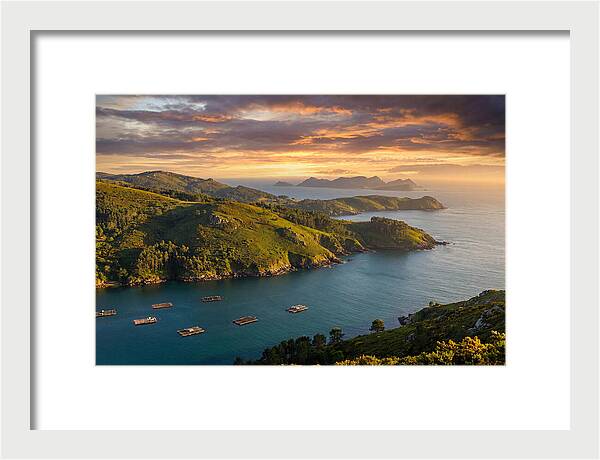 Galician Coast At Golden Hour